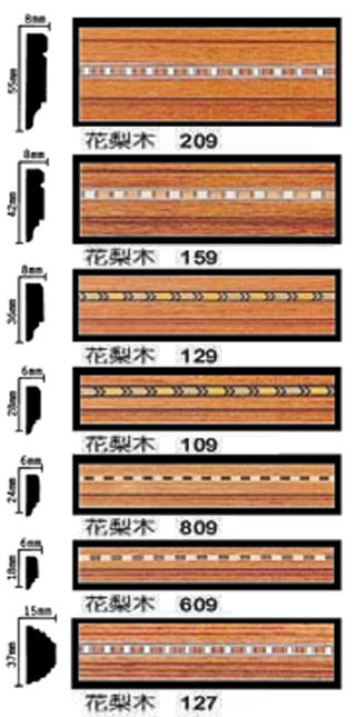 建材,裝潢,設計的專家-伍豐木業有限公司-飾條線板介紹